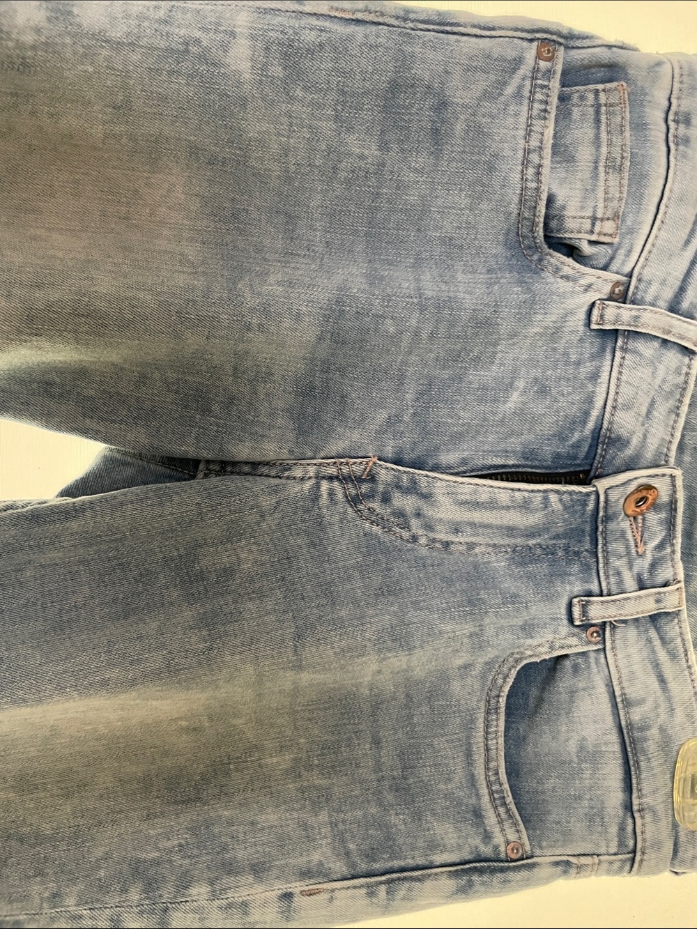 Divided Light Blue Ripped Skinny Jeans